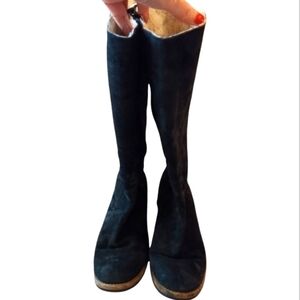 UGG "Broome" Wool Suede Boots.